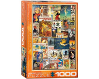 Puzzle 1000pzas carteles bicicletas