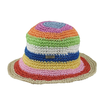 SOMBRERO CALADO MULTICOLOR