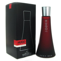 DEEP RED HUGO WOMAN 90 ML.