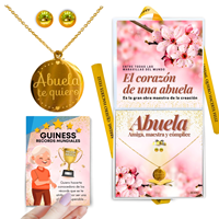 colgante y pendientes acero mejor abuela