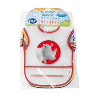 PACK 7 BABEROS PLASTICO GRANDE