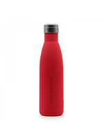 Botella acero inox. roja 500ml