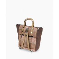 bolso mochila london multi brown 