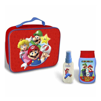 Super Mario bolsa estuche infantil baño y colonia