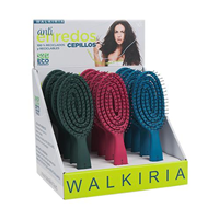 Cepillos pelo espiral pequeños La Walkiria