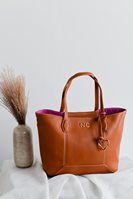 Bolso shopper camel NOCO