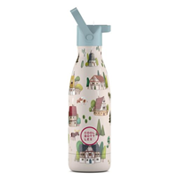 Botella acero kids village cool bottles 350ml