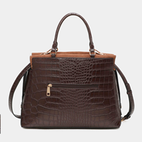 Bolso mano Mandy marron de BINNARI