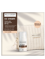 Bella Aurora cc cream tono claro spf50 + neceser
