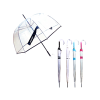 Paraguas PRIVATA transparente manual