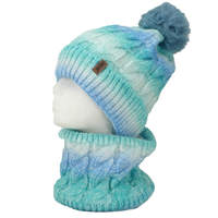 Set 2 piezas gorro y braga ZARUCHO colores varios