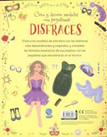 Libro crea y decora Disfraces con pegatinas