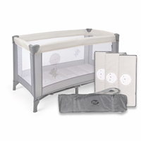 Cuna basic color crema