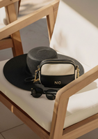 Bandolera bicolor negra NOCO