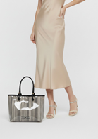 Shopper vinilo lona negro NOCO