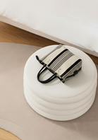 Mini tote tejido lineas NOCO