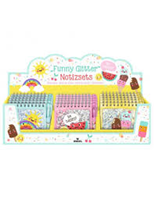 Block de notas brillante