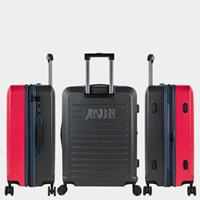 Maleta SALZBURGO JASLEN mediana polipropileno antracita petroleo