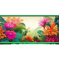 Toalla rectangular playa jardin ZARUCHO