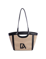 Bolso de mano D.ALGODON beige