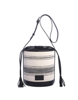 Bolso saco DON ALGODON negro