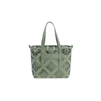 Bolso de mano D.Algodon verde