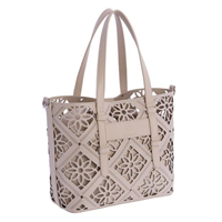 Bolso mano DON ALGODON marfil