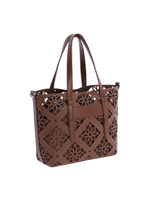 Bolso mano Don ALGODON marron