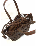 Bolso mano Don ALGODON marron