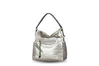 Bolso VENTIS gris metalizado