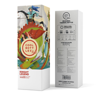 Botella cool bottles kids acero knight legend 350ml