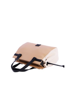 Bolso mano D.ALGODON beige