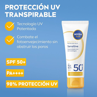 Nivea sun crema sensitive 50+ cara