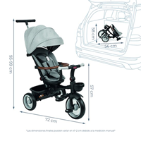 Triciclo pedalin 