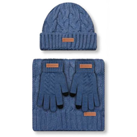 Conjunto unisex 3 piezas CARAMELO azul