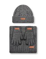 Conjunto 3 piezas CARAMELO gris
